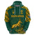 Custom South Africa Rugby Hoodie Springboks Proud The Champions No2 - Wonder Print Shop