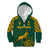 Custom South Africa Rugby Kid Hoodie Springboks Proud The Champions No2 - Wonder Print Shop