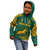 Custom South Africa Rugby Kid Hoodie Springboks Proud The Champions No2 - Wonder Print Shop