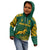 Custom South Africa Rugby Kid Hoodie Springboks Proud The Champions No2 - Wonder Print Shop