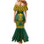 Custom South Africa Rugby Mermaid Dress Springboks Proud The Champions No2 - Wonder Print Shop