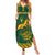 Custom South Africa Rugby Summer Maxi Dress Springboks Proud The Champions No2 - Wonder Print Shop