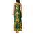 Custom South Africa Rugby Tank Maxi Dress Springboks Proud The Champions No2 - Wonder Print Shop