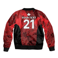 Custom Canada Cricket Spirit 2026 Bomber Jacket World T20 Edition - Wonder Print Shop