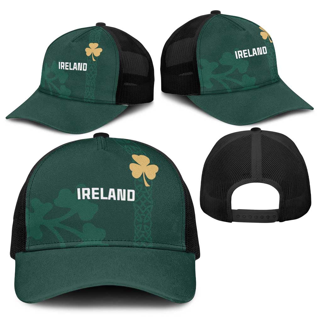 Ireland World Cup Retro 2024 Baseball Net Cap - Wonder Print Shop