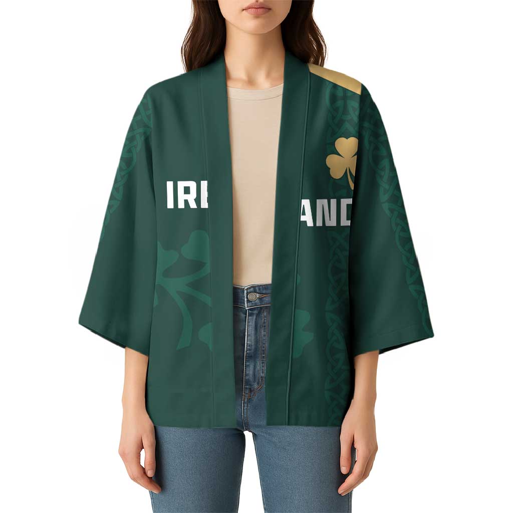 Custom Ireland World Cup Retro 2024 Kimono - Wonder Print Shop