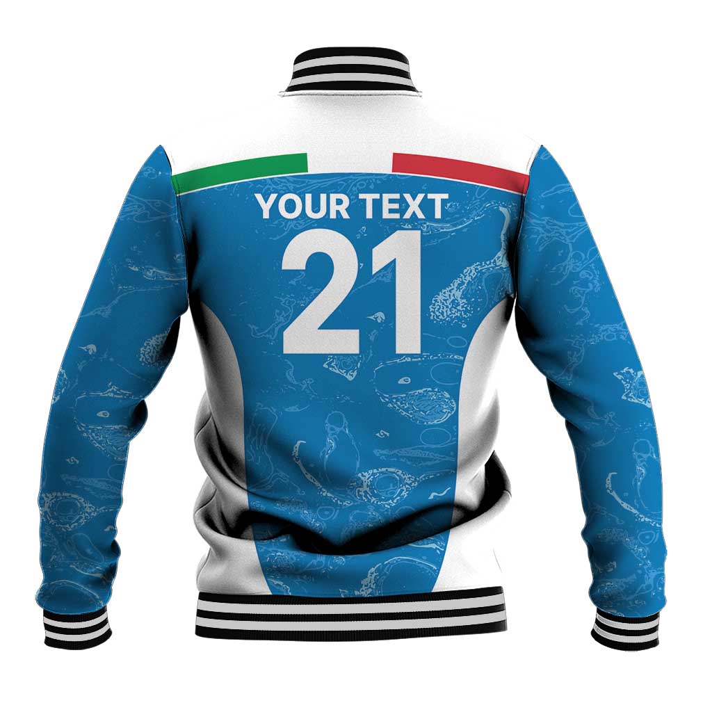 Custom Italy Cricket Spirit 2026 Baseball Jacket World T20 Edition - Wonder Print Shop
