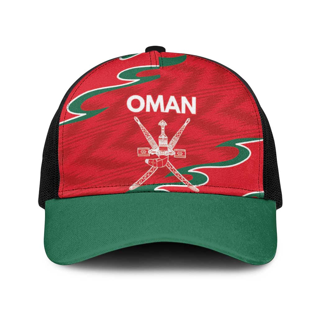 Oman Cricket Spirit 2026 Baseball Net Cap World T20 Edition - Wonder Print Shop