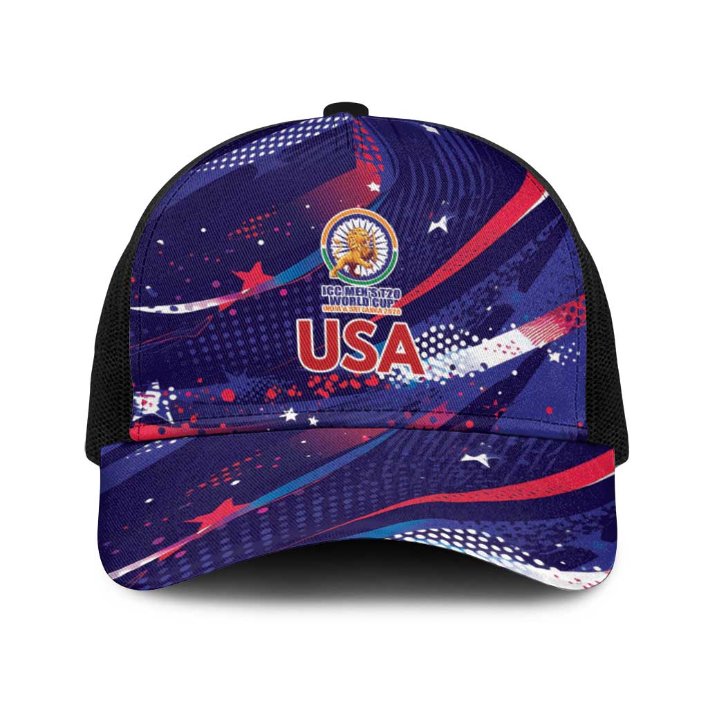 United States Cricket Spirit 2026 Baseball Net Cap World T20 Edition - Wonder Print Shop