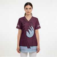 Custom West Indies 1999 Retro Scrub Top Classic Champion Vintage - Wonder Print Shop