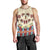 Papua Batik Motif Bird Of Paradise and Native Papuan Shield Men Tank Top - Wonder Print Shop