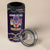 Come At Me Breaux Crawfish Beads 4 in 1 Can Cooler Tumbler Mardi Gras Carnival