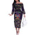 Come At Me Breaux Crawfish Beads Off The Shoulder Long Sleeve Dress Mardi Gras Carnival - Wonder Print Shop