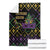 Mardi Gras Carnival Blanket Geometric Pattern Vintage