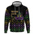 Mardi Gras Carnival Hoodie Geometric Pattern Vintage - Wonder Print Shop