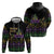 Mardi Gras Carnival Hoodie Geometric Pattern Vintage - Wonder Print Shop