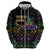 Mardi Gras Carnival Hoodie Geometric Pattern Vintage - Wonder Print Shop