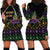 Mardi Gras Carnival Hoodie Dress Geometric Pattern Vintage - Wonder Print Shop