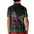 Mardi Gras Carnival Kid Polo Shirt Geometric Pattern Vintage - Wonder Print Shop