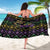 Mardi Gras Carnival Sarong Geometric Pattern Vintage