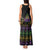 Mardi Gras Carnival Tank Maxi Dress Geometric Pattern Vintage - Wonder Print Shop