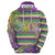 Mardi Gras Fleur De Lis Hoodie With Beads Glitter Pattern - Wonder Print Shop