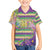 Mardi Gras Fleur De Lis Kid Hawaiian Shirt With Beads Glitter Pattern - Wonder Print Shop