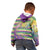 Mardi Gras Fleur De Lis Kid Hoodie With Beads Glitter Pattern - Wonder Print Shop