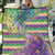 Mardi Gras Fleur De Lis Quilt With Beads Glitter Pattern - Wonder Print Shop