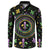 Mardi Gras Fleur De Lis Button Sweatshirt With Round Carnival Beads