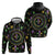 Mardi Gras Fleur De Lis Hoodie With Round Carnival Beads - Wonder Print Shop