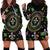 Mardi Gras Fleur De Lis Hoodie Dress With Round Carnival Beads - Wonder Print Shop