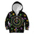 Mardi Gras Fleur De Lis Kid Hoodie With Round Carnival Beads - Wonder Print Shop