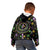 Mardi Gras Fleur De Lis Kid Hoodie With Round Carnival Beads - Wonder Print Shop