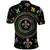 Mardi Gras Fleur De Lis Polo Shirt With Round Carnival Beads - Wonder Print Shop