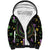 Mardi Gras Fleur De Lis Sherpa Hoodie With Round Carnival Beads - Wonder Print Shop