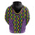 Mardi Gras Strings of Beads Hoodie - Wonder Print Shop