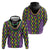 Mardi Gras Strings of Beads Hoodie - Wonder Print Shop