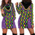 Mardi Gras Strings of Beads Hoodie Dress - Wonder Print Shop