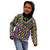 Mardi Gras Strings of Beads Kid Hoodie - Wonder Print Shop