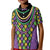 Mardi Gras Strings of Beads Kid Polo Shirt - Wonder Print Shop