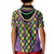 Mardi Gras Strings of Beads Kid Polo Shirt - Wonder Print Shop