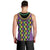 Mardi Gras Strings of Beads Men Tank Top