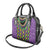 Mardi Gras Strings of Beads Shoulder Handbag - Wonder Print Shop