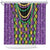 Mardi Gras Strings of Beads Shower Curtain - Wonder Print Shop