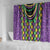 Mardi Gras Strings of Beads Shower Curtain - Wonder Print Shop