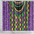 Mardi Gras Strings of Beads Shower Curtain - Wonder Print Shop