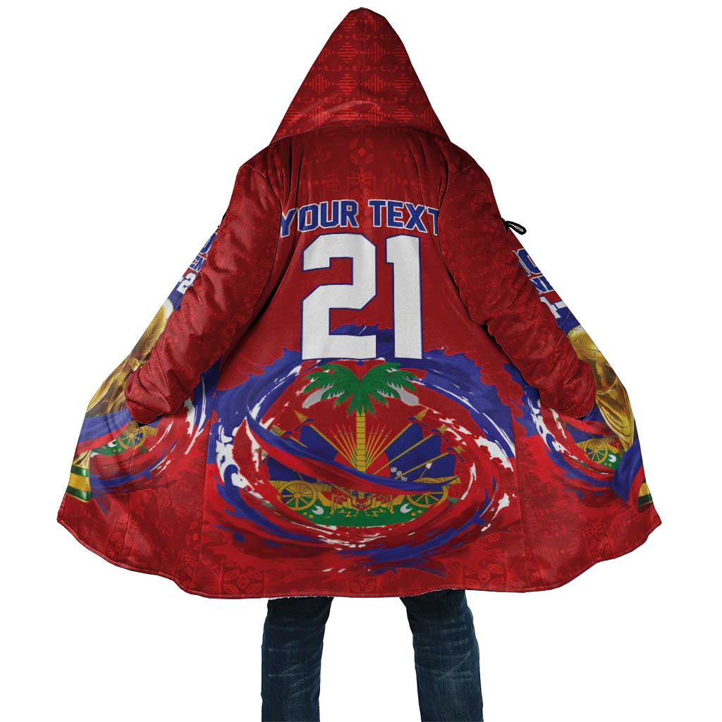 Custom Haiti Grenadye Alaso Cloak Red Nou Retounen Anko 1974-2026 - Wonder Print Shop