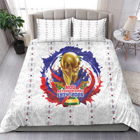 Haiti Grenadye Alaso Bedding Set White Nou Retounen Anko 1974-2026 - Wonder Print Shop
