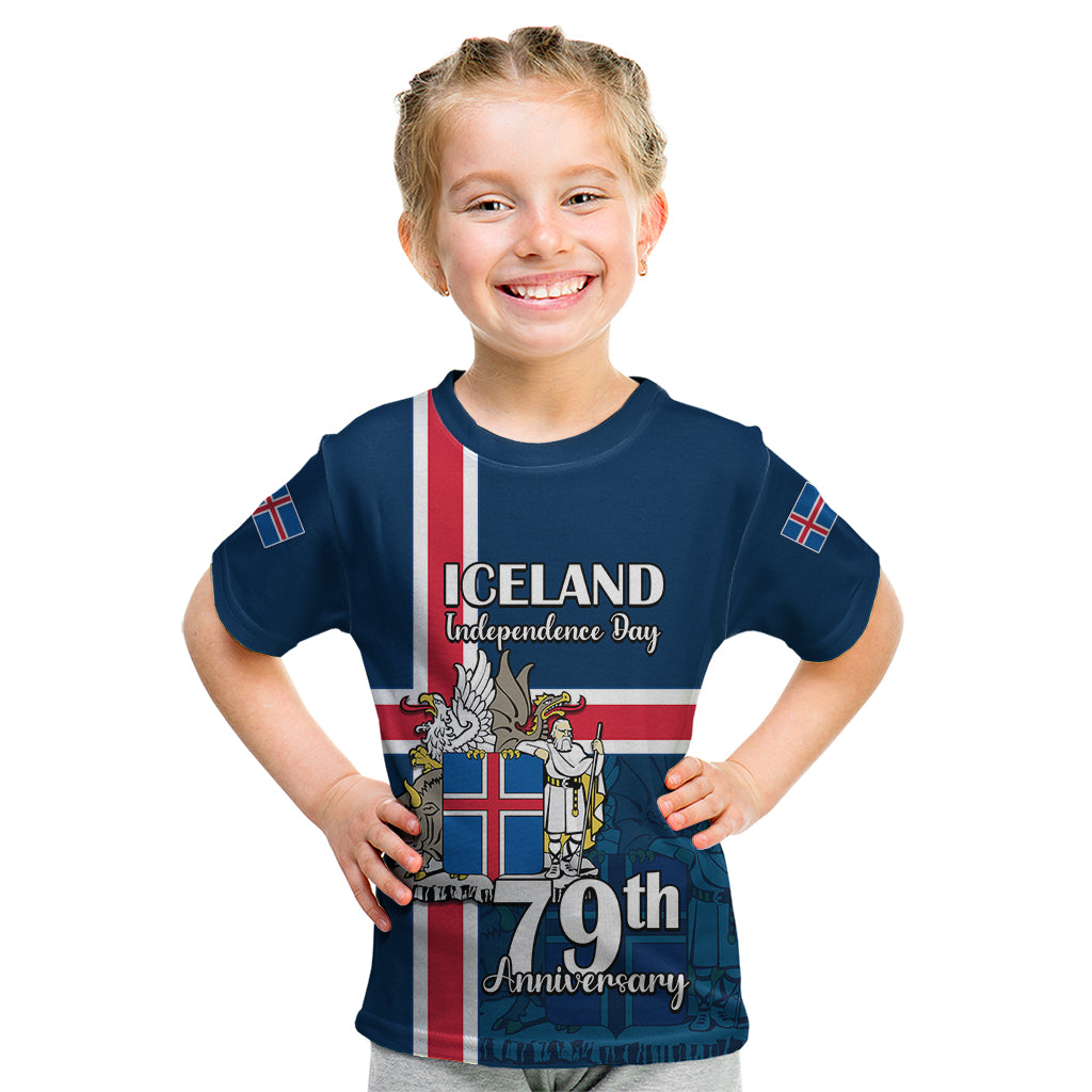 Iceland Kid T Shirt Icelandic National Day - Wonder Print Shop